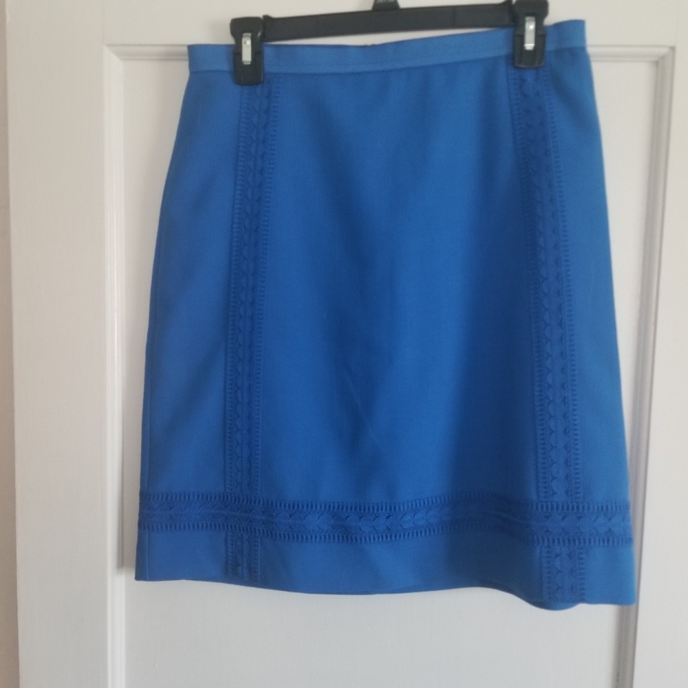 Blue skirt